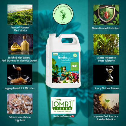 GrowWell - All Purpose Organic Plant Food (Everyday Care)